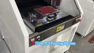 25 Ton PCB Punching Machine
