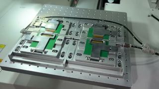 XY movable hot bar soldering machine for high productivity