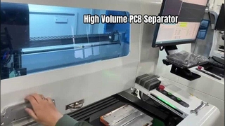 Dual table v-cut PCB separator machine