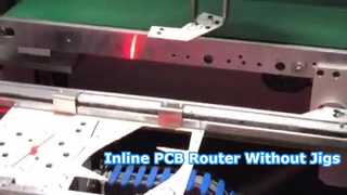 Full Automatic Inline PCB Router without Jigs